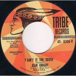 Jean Knight T'Ain't It The Truth / I'm Glad For Your Sake USED VINYL 7INCH 45 RPM PROMO