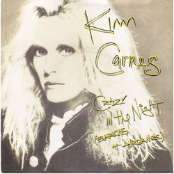 Kim Carnes Crazy In The Night (Barking At Airplanes) USED VINYL 7INCH 45 RPM SINGLE