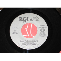 Paul Overstreet Daddy's Come Around USED VINYL 7INCH 45 RPM PROMO