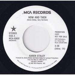 Karen Staley Now And Then USED VINYL 7INCH 45 RPM PROMO STEREO