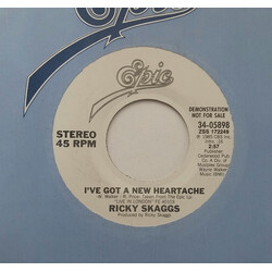 Ricky Skaggs I've Got A New Heartache USED VINYL 7INCH 45 RPM PROMO