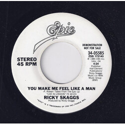 Ricky Skaggs You Make Me Feel Like A Man USED VINYL 7INCH 45 RPM PROMO