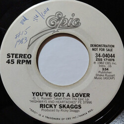 Ricky Skaggs You've Got A Lover USED VINYL 7INCH 45 RPM PROMO
