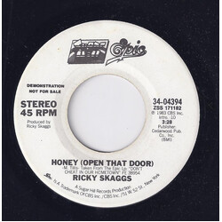 Ricky Skaggs Honey (Open That Door) USED VINYL 7INCH 45 RPM PROMO