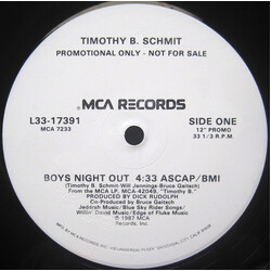 Timothy B. Schmit Boys Night Out USED VINYL 12INCH PROMO SINGLE 33 S RPM