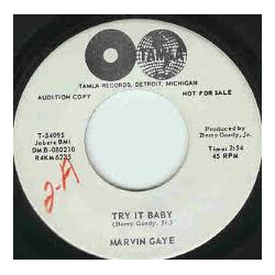 Marvin Gaye If My Heart Could Sing USED VINYL 7INCH 45 RPM PROMO