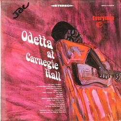 Odetta At Carnegie Hall Vinyl LP USED