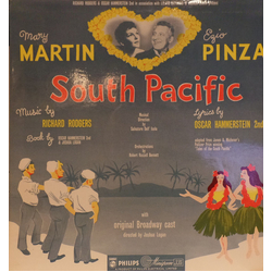 Mary Martin / Ezio Pinza / Rodgers & Hammerstein / "South Pacific" Original Broadway Cast South Pacific Vinyl LP USED