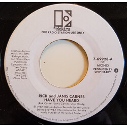 Rick Carnes / Janis Carnes Have You Heard USED VINYL 7INCH 45 RPM PROMO STEREO MONO
