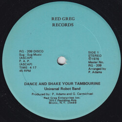 The Universal Robot Band Dance And Shake Your Tambourine Vinyl 12" USED