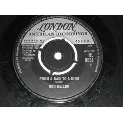 Ned Miller From A Jack To A King USED VINYL 7INCH 45 RPM SINGLE
