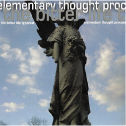 The Bitter Life Typecast / Elementary Thought Process Sympathy Card / In Fifty Words USED VINYL 7INCH 45 RPM NUMBERED
