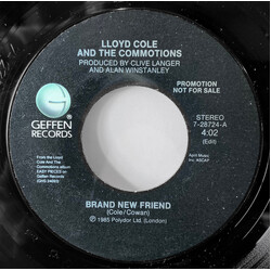 Lloyd Cole & The Commotions Brand New Friend USED VINYL 7INCH SINGLE PROMO