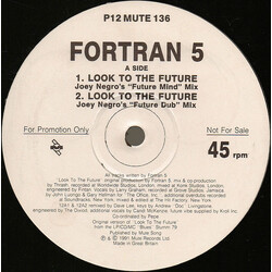 Fortran 5 Look To The Future USED VINYL 12INCH PROMO 45 RPM
