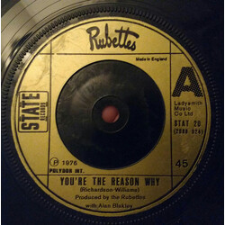 The Rubettes You're The Reason Why USED VINYL 7INCH 45 RPM