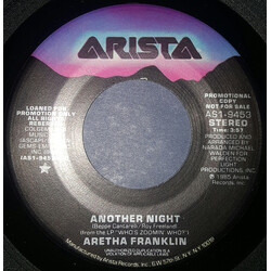Aretha Franklin Another Night USED VINYL 7INCH 45 RPM SINGLE PROMO STEREO
