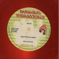 Dan Justice / Danite Tribe Eight Days A Week / Dub Mix USED VINYL 12INCH 45 RPM