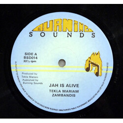 Tekla Mariam / Zabandis Jah Is Alive / Freedom Fighter USED VINYL 12INCH 45 RPM