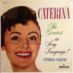 Caterina Valente Caterina - The Greatest... In Any Language Vinyl LP USED