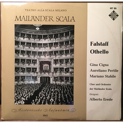 Gina Cigna / Aureliano Pertile / Mariano Stabile / Alberto Erede Mailänder Scala 1942 - Falstaff / Othello Vinyl LP USED