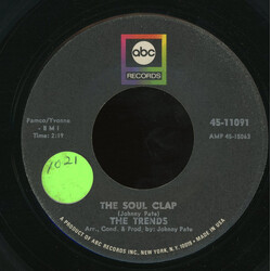 The Trends The Soul Clap / The Big Parade USED VINYL 7INCH 45 RPM
