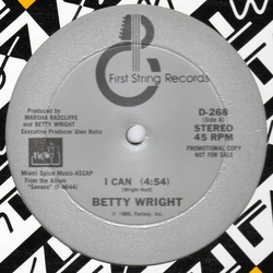 Betty Wright I Can Vinyl 12" USED