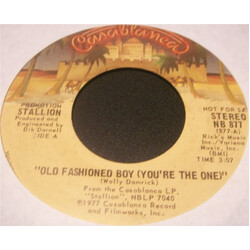 Stallion (2) Old Fashioned Boy (You're The One) USED VINYL 7INCH 45 RPM PROMO MONO STEREO