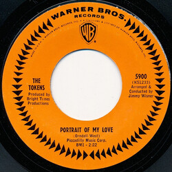 The Tokens Portrait Of My Love Vinyl 7" USED