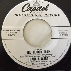 Frank Sinatra (Love Is) The Tender Trap Vinyl 7" USED