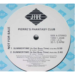Pierre's Pfantasy Club Summertime (Is Get Busy Time) Vinyl 12" USED