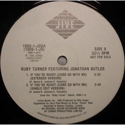 Ruby Turner / Jonathan Butler If You're Ready (Come Go With Me) Vinyl 12" USED