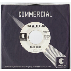 Mack White Just Out Of Reach USED VINYL 7INCH 45 RPM PROMO