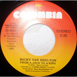 Ricky Van Shelton From A Jack To A King USED VINYL 7INCH 45 RPM PROMO