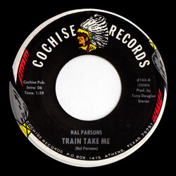 Hal Parsons Train Take Me USED VINYL 7INCH 45 RPM STEREO