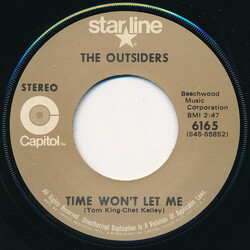 The Outsiders (4) Time Won't Let Me / Girl In Love USED VINYL 7INCH SINGLE REISSUE STEREO