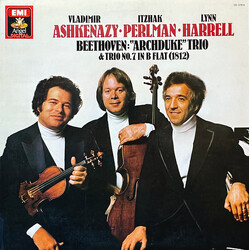 Vladimir Ashkenazy / Itzhak Perlman / Lynn Harrell / Ludwig van Beethoven "Archduke" Trio & Trio No. 7 In B Flat (1812) Vinyl LP USED
