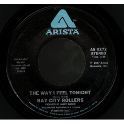 Bay City Rollers The Way I Feel Tonight USED VINYL 7INCH 45 RPM SINGLE STYRENE STEREO