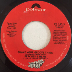 Peaches & Herb Shake Your Groove Thing VINYL 7" USED