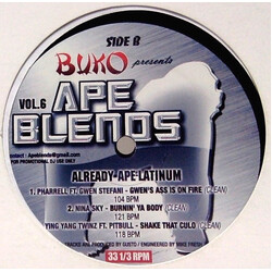 Various Ape Blends Vol. 6 USED VINYL 12INCH 33 S RPM COMPILATION PROMO