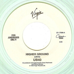 UB40 Higher Ground USED VINYL 7INCH 45 RPM JUKEBOX STEREO