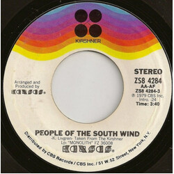 Kansas (2) People Of The South Wind USED VINYL 7INCH SINGLE STYRENE STEREO