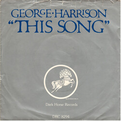 George Harrison This Song USED VINYL 7INCH SINGLE