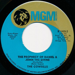 The Cowsills The Prophecy Of Daniel & John The Divine USED VINYL 7INCH 45 RPM SINGLE