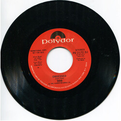 999 Obsessed USED VINYL 7INCH SINGLE PROMO