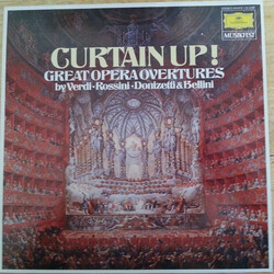 Giuseppe Verdi / Gioacchino Rossini / Gaetano Donizetti / Vincenzo Bellini Curtain Up! Great Opera Overtures Vinyl LP USED
