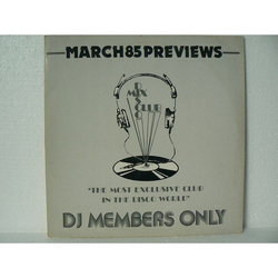 Various March 85 Previews Vinyl LP USED