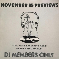 Various November 85 - Previews Vinyl LP USED