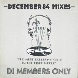 Various December 84 Mixes Vinyl 12" USED
