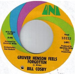 Bill Cosby Grover Henson Feels Forgotten VINYL 7" USED