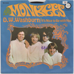 The Monkees D. W. Washburn / It's Nice To Be With You USED VINYL 7INCH 45 RPM SINGLE